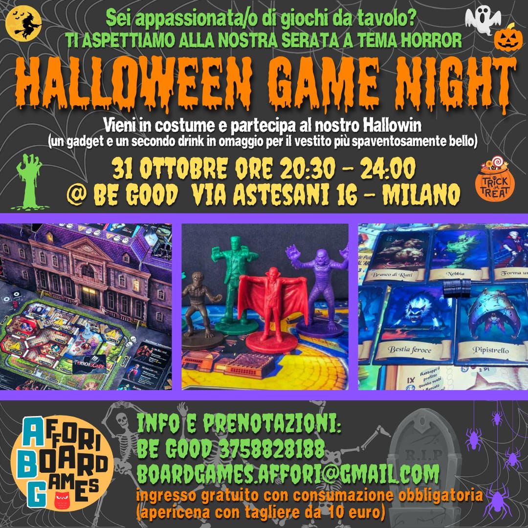 Gic Insieme per gioco: Halloween game night ad Affori