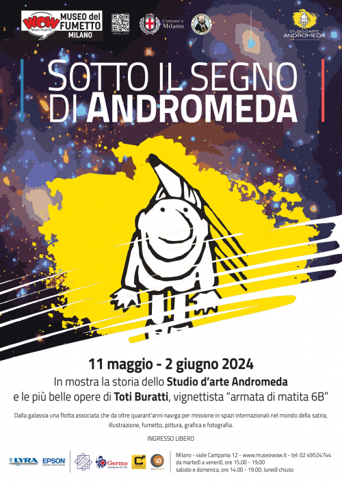 Wow spazio fumetto: mostra "Sotto il segno di Andromeda"