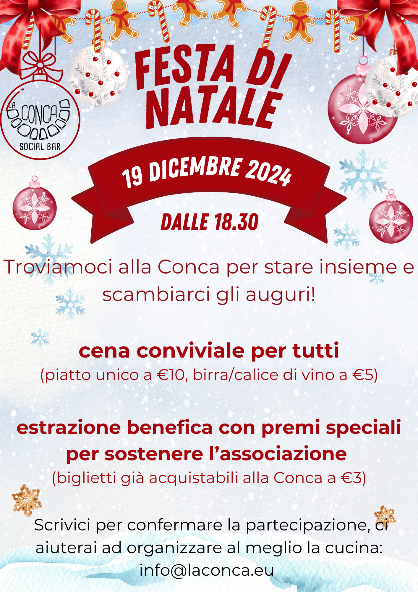 La Conca Social Bar: Festa di Natale