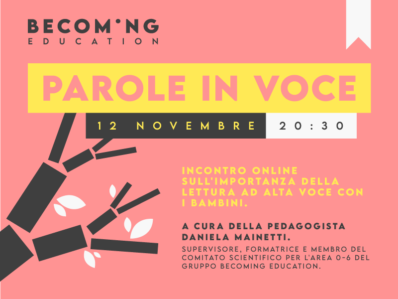 Becoming Education: Parole in voce