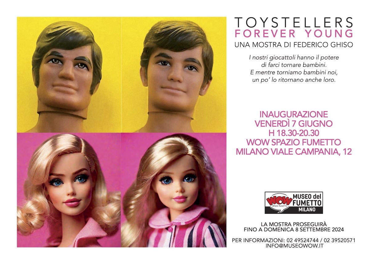 Wow Spazio Fumetto: Inaugurazione della mostra dei giocattoli Toystellers 