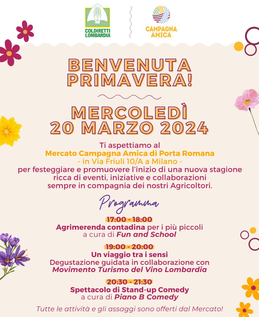 Il mercato a primavera