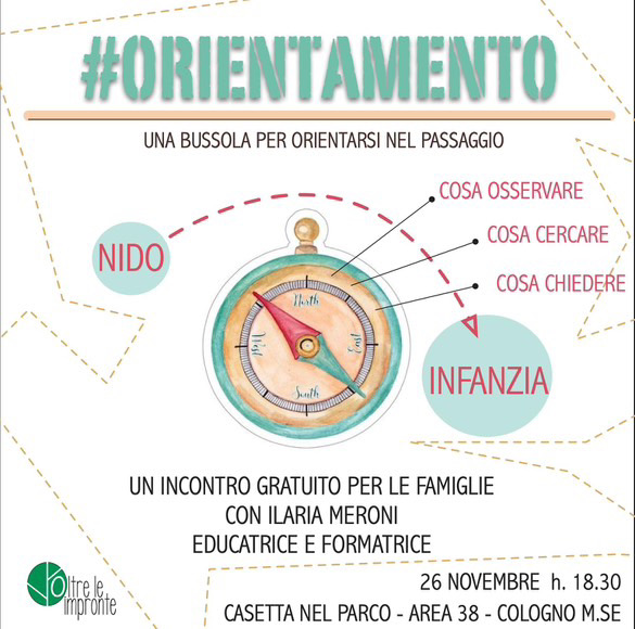 Incontro di orientamento di Oltre le impronte