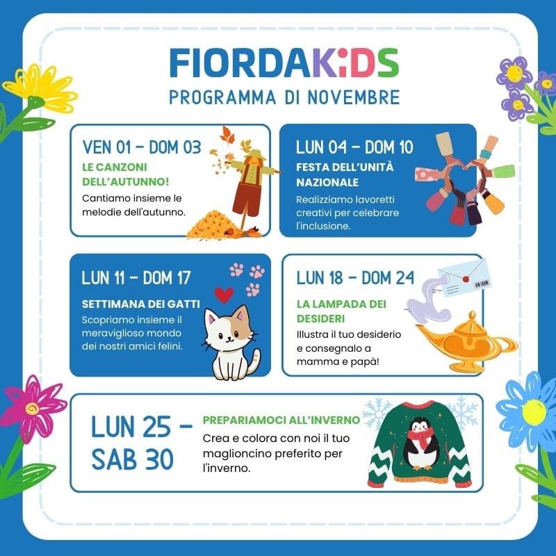 Fiordakids al centro commerciale Fiordaliso