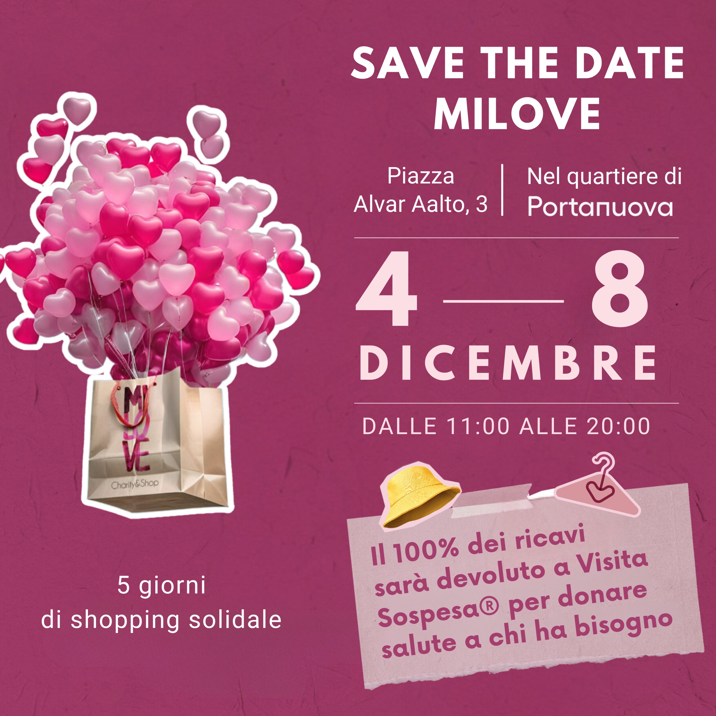 MiLove: cinque giorni di shopping solidale!