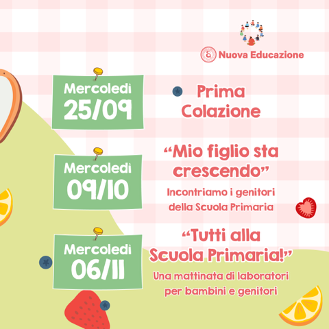 Le colazioni pedagogiche di Nuova Educazione