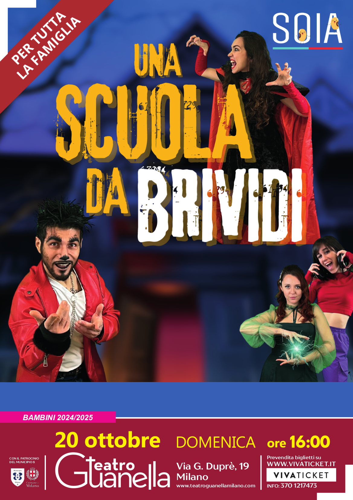 Teatro Guanella: Una scuola da brividi