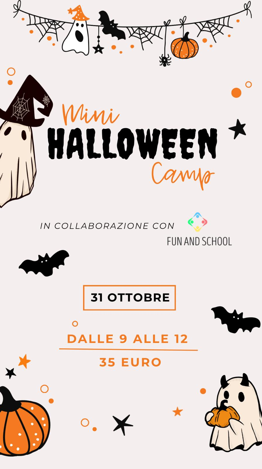 Mini Halloween Camp di Fun and School