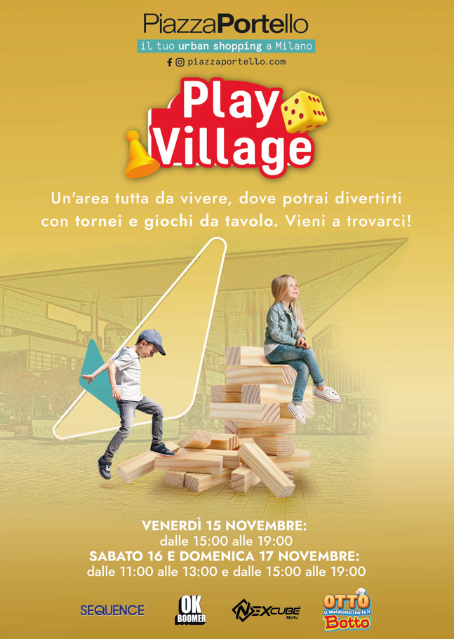 Arriva il Play Village a Piazza Portello