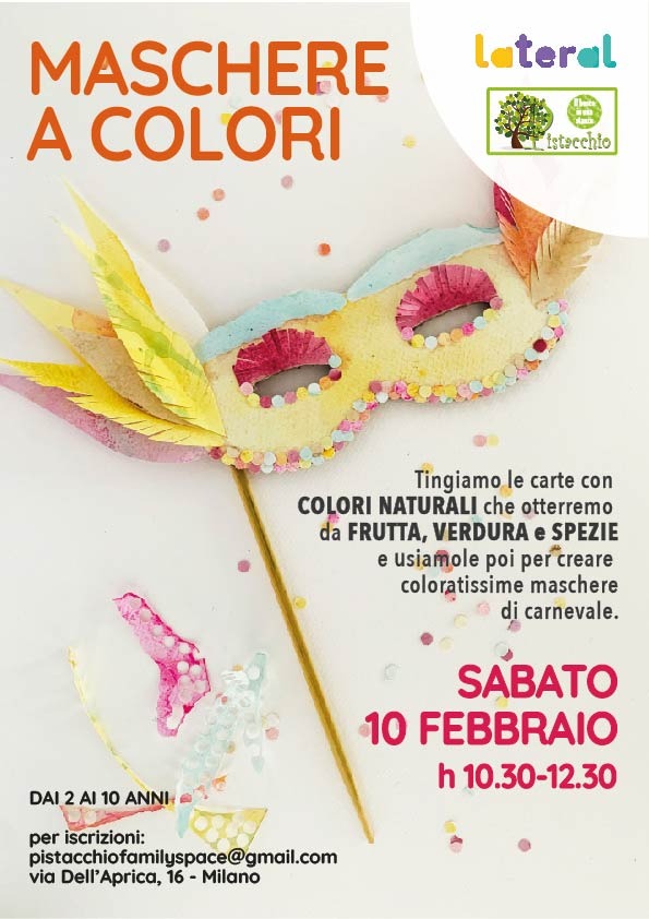 Pistacchio Family Space: Maschere di carnevale