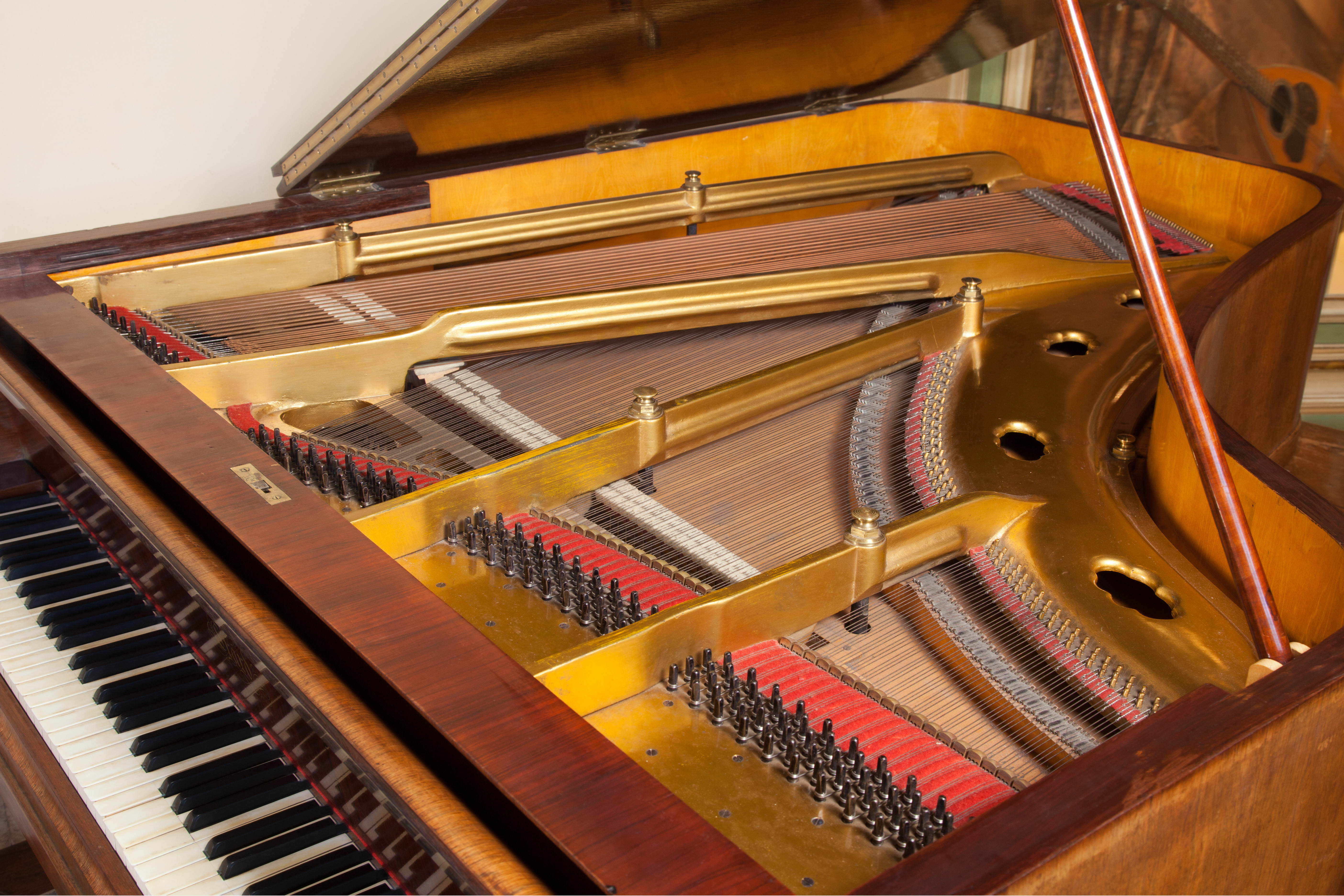 Un pianoforte al museo della scienza