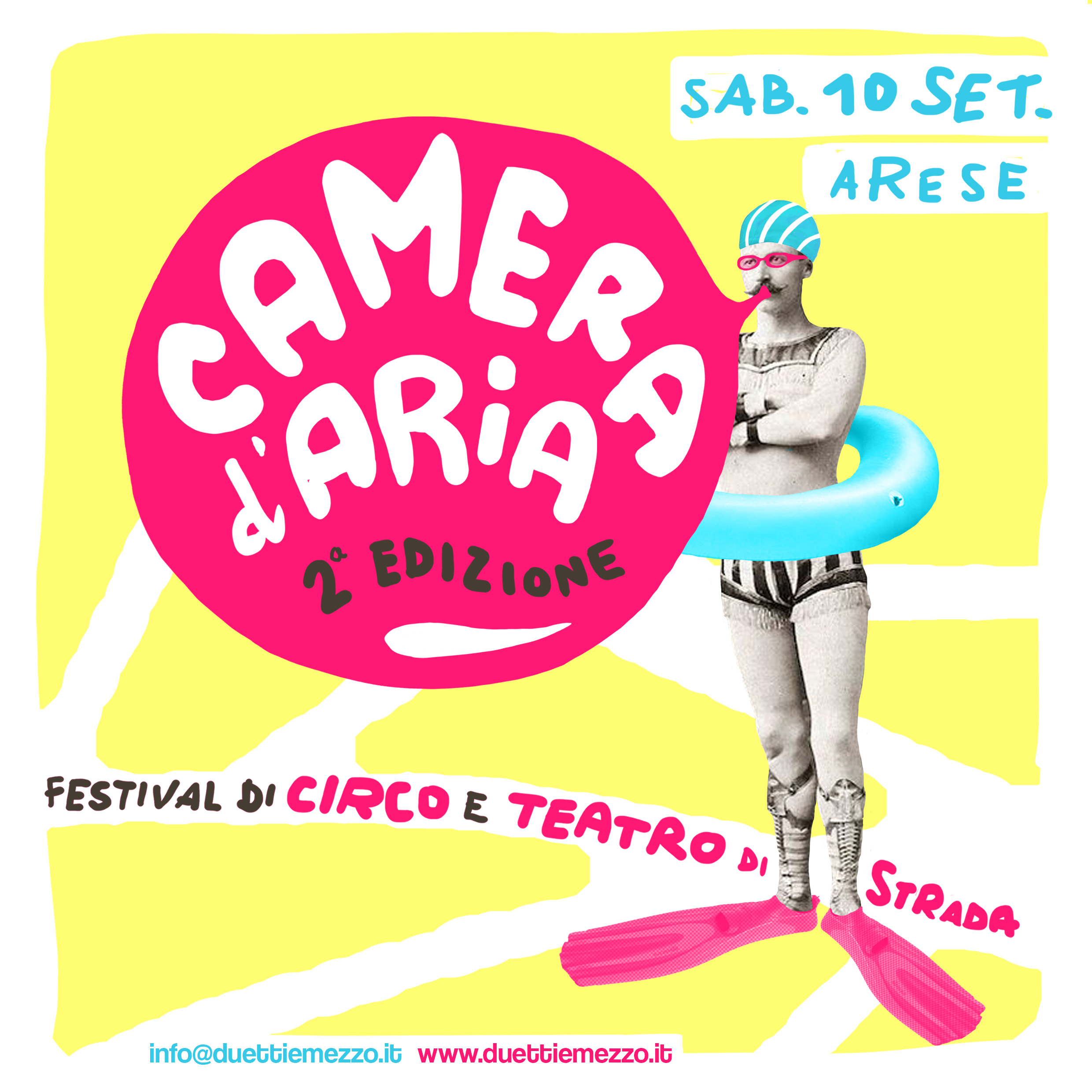 Circo di strada ad Arese