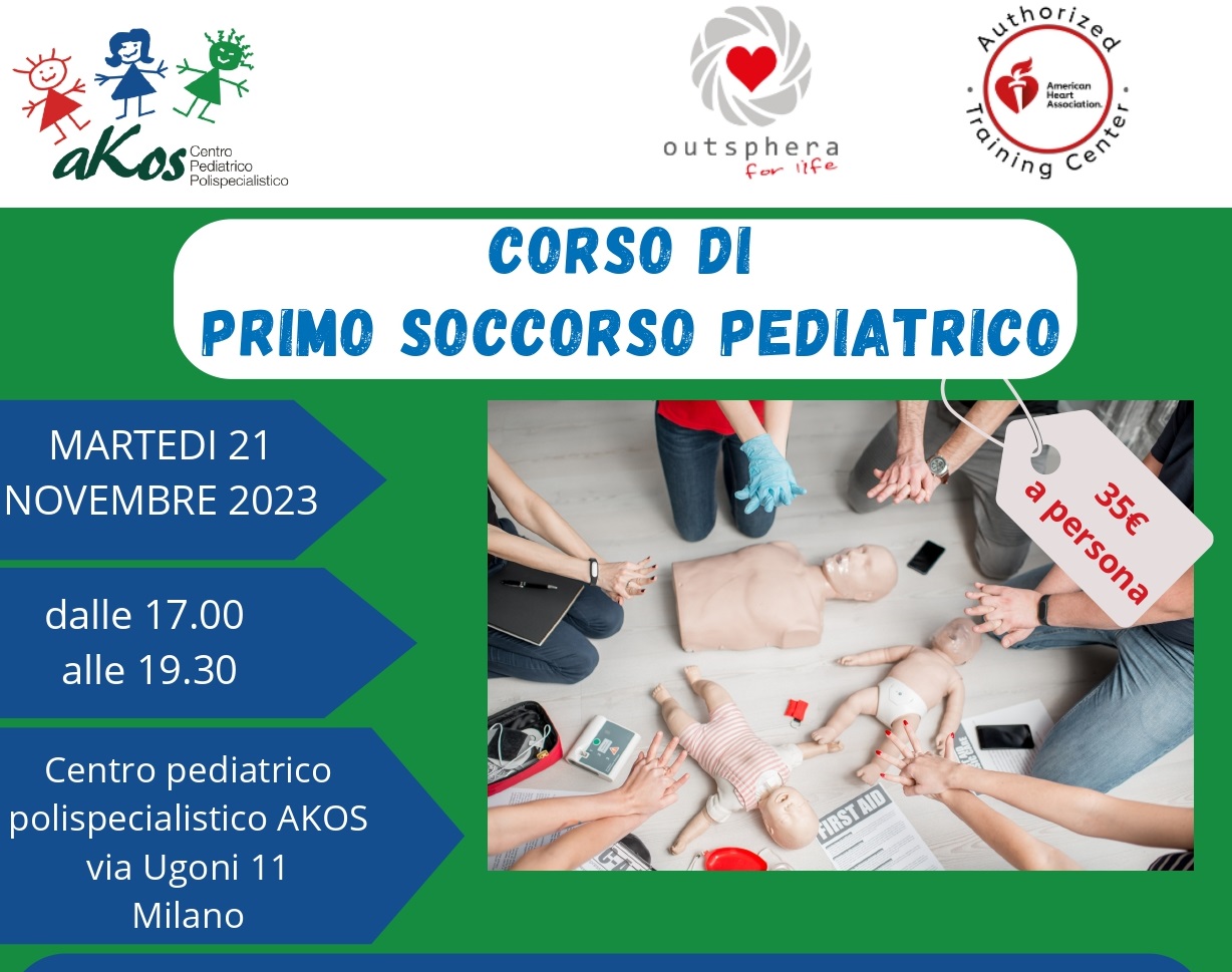 Akos corso  di primo soccorso pediatrico 