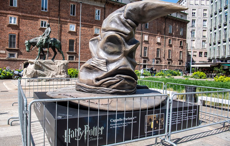 Il cappello parlante di Harry Potter a Milano