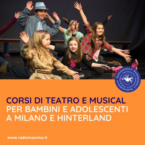 Corsi di teatro e musical per bambini a Milano