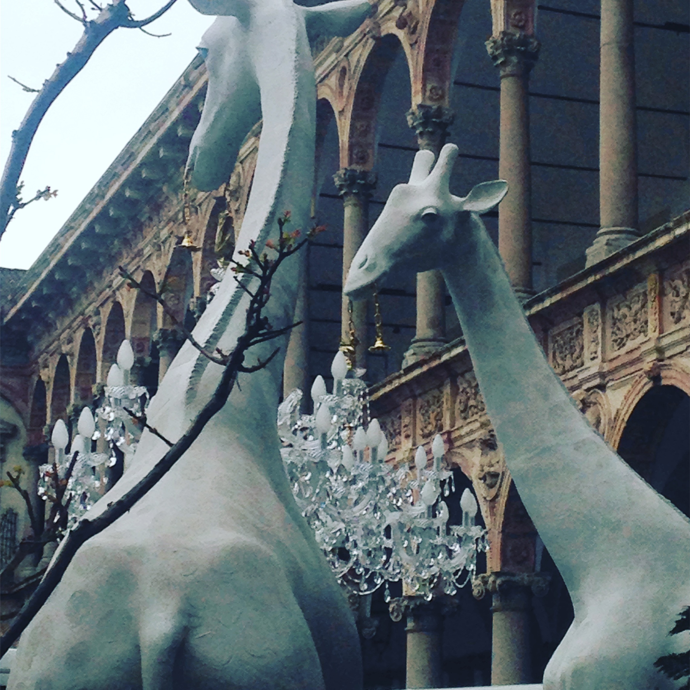 Giraffe alle Statale di Milano per il FuoriSalone2019