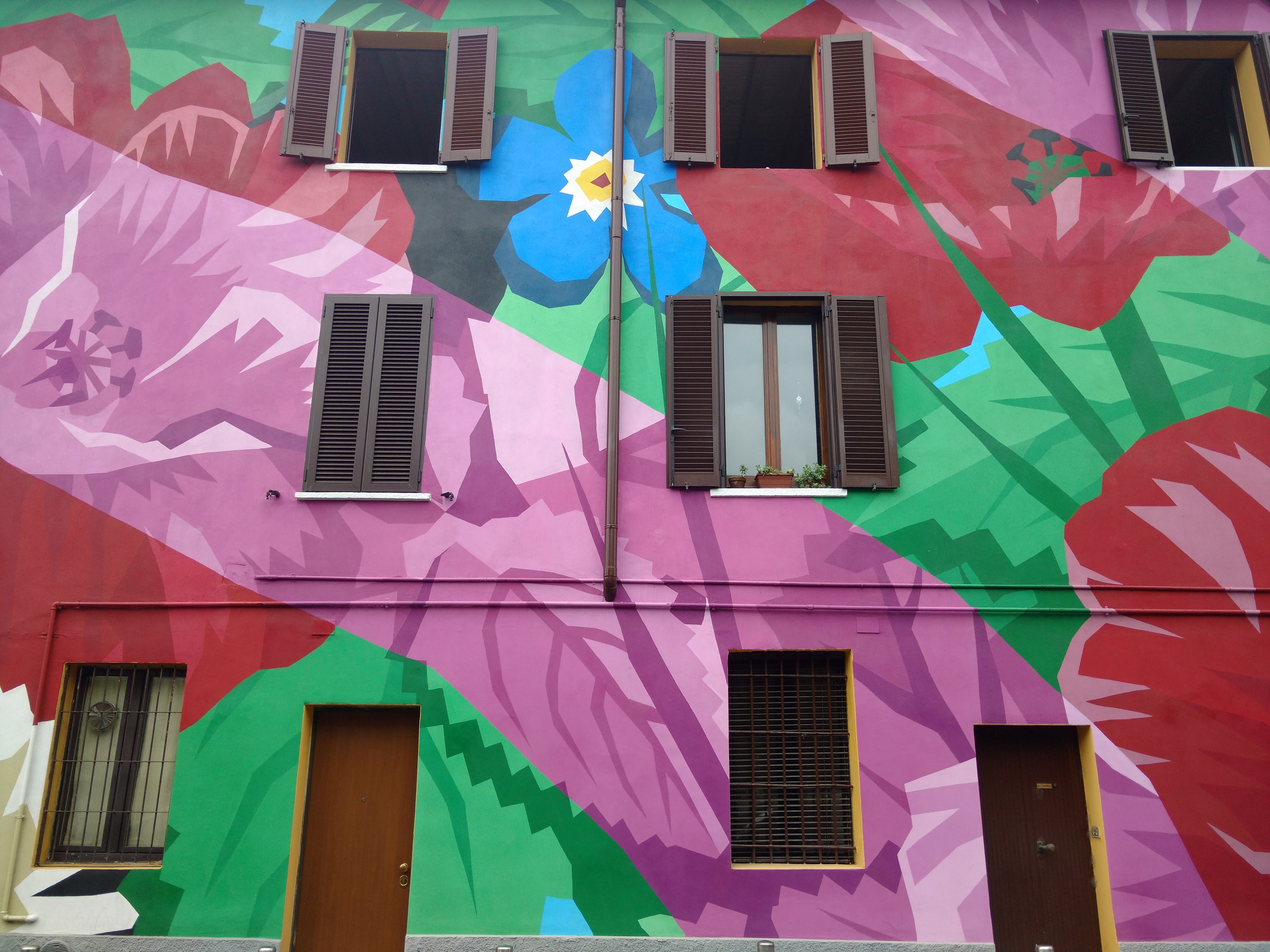 I murales al quartiere Ortica di Milano