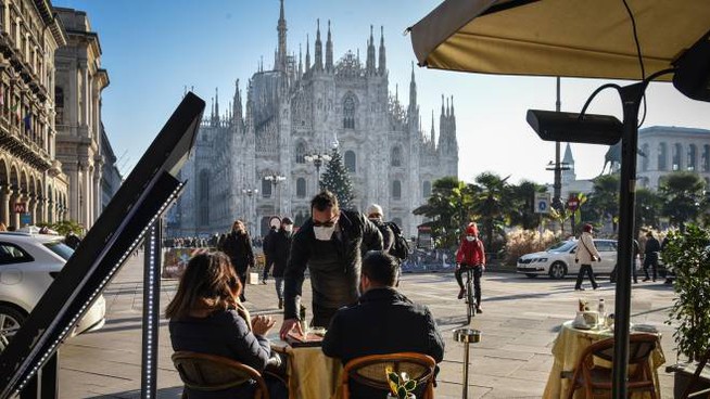 Milano zona gialla