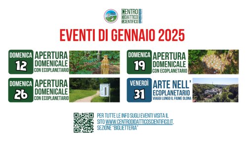 Al Centro Didattico Scientifico: serata arte nell'Ecoplanetario